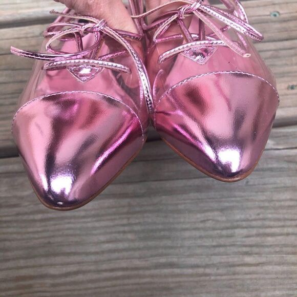 MARC JACOBS Slingback Kitten-heel Pumps 37.5 - Picture 12 of 12